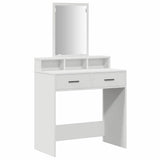 Dressing Table White 79 x 41 x 140 cm Engineered Wood 865136