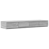 Bed Drawers Grey Sonoma 120 x 36.5 x 16.5 cm Engineered Wood 866944