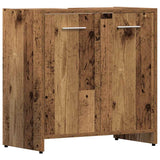 4 Piece Bathroom Furniture Set Old Wood Engineered Wood 3328941