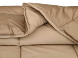 Full Year Duvet Gold 220 x 260 cm Satin and Microfiber 42025810