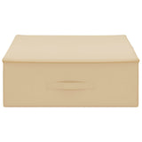 Storage Box 2 pcs Non-woven fabric 100 x 50 x 18 cm 90 L Cream 42024620