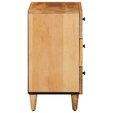 Bedside Table Brown 50 x 33 x 60 cm Solid Mango Wood 4018925
