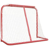 Hockey Goal Red and White 183x71x122 cm Polyester 93755