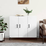Sideboard White 90x34x80 cm Engineered Wood 828116