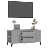 TV Cabinet Grey Sonoma 102x44.5x50 cm Engineered Wood 819610
