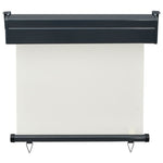 ZNTS Balcony Side Awning 85x250 cm Cream 48407