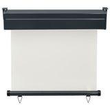 ZNTS Balcony Side Awning 85x250 cm Cream 48407