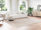 Area Rugs Square PALMERAS Beige 240 x 240 cm Polyester 42022644