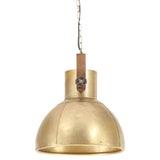Industrial Hanging Lamp 25 W Brass Round 40 cm E27 320532