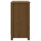 Book Cabinet Honey Brown 80x35x68 cm Solid Wood Pine 821677