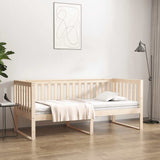 Day Bed without Mattress 100x200 cm Solid Wood Pine 820886