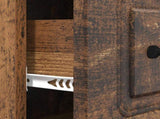 Drawer Cabinet Old Wood 66 x 34.5 x 87 cm Engineered Wood 895763