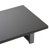 Two Piece Bathroom Furniture Set Ceramic Grey 279334