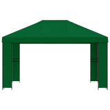 Gazebo 4 x 3 m Green Polyester and Steel 190 gsm 900377
