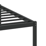 Bed Frame without Mattress Smoked Oak 193x201 cm Engineered Wood 4106749