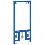 Bathroom Wall Support Height Adjustable Blue 50 x 3 x 112 cm 4106573