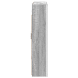 Bathroom Mirror Cabinet Grey Sonoma 63.5 x 15.5 x 70 cm 889244
