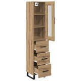 Highboard Artisan Oak 34.5 x 34 x 180 cm Engineered Wood 3416000