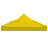 Party Tent Roof 6x3 m Yellow 270 g/m 315335