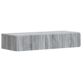 Wall-Mounted Side Table Grey Sonoma 87.5 x 34.5 x 17 cm 898331