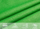 Sunshade Sail 160 g/m Light Green 6x7 m HDPE 311304