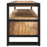 TV Cabinet 120x35x45 cm Solid Mango Wood 247402
