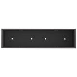 Raised Garden Planter Black 100 x 26 x 82 cm Steel 865876