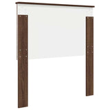 Headboard Brown Oak 100 cm Engineered Wood 887678