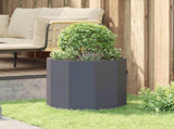 Planter Anthracite 60 x 60 x 50 cm Steel 883761