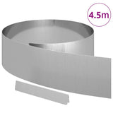 Lawn Edging 450 x 20 cm Galvanised Steel Silver 868030
