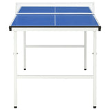 5 Feet Ping Pong Table with Net 152x76x66 cm Blue 91946