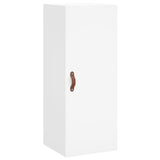 Highboard White 34.5x34x180 cm Engineered Wood 3198825