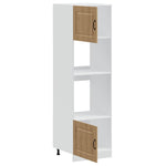 Oven Cabinets 2 pcs Kalmar Artisan Oak Engineered Wood 3315040