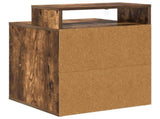 Cat House Smoked Oak 42.5 x 40 x 53.5 cm Engineered Wood 8000694