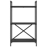 Bookshelf Black Oak 56 x 34 x 96 cm Engineered Wood 883874