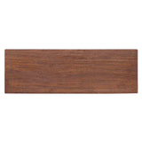 Shelving with Shelf Brown 47 x 16 x 55 cm Solid Mahogany Wood 42012403