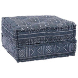 Modular Sofa 2 pcs Indigo Print 140 x 70 x 36 cm Fabric 3315115