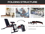 Adjustable Reclined Dumbbell Bench Weight Lifting Set Folding Sit Up Ab Bench Home Training Gym T3398P425172