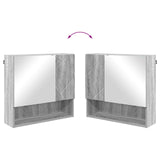 Bathroom Furniture Set 4 pcs Grey Sonoma 61 x 35 x 64 cm 3393009