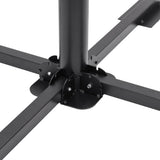 5 Piece Garden Parasol Base Set Granite and Steel 3318588