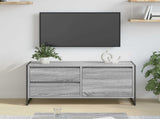 TV Cabinet Grey Sonoma 100 x 36 x 49.5 cm Engineered Wood 886621