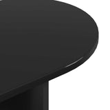 Console Table Black Oak 100 x 39.5 x 75 cm Engineered Wood 8001150