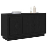 Sideboard Black Oak 102 x 35 x 55 cm Engineered Wood 862816