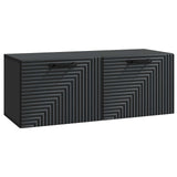 Wall-Mounted TV Cabinet Black 78.5 x 31 x 30 cm Engineered Wood 898716