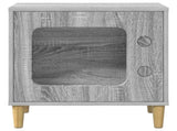 Cat House Grey Sonoma 51 x 30 x 52 cm Engineered Wood 8000659