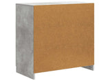 Sideboard Concrete Grey 66 x 34.5 x 87 cm Engineered Wood 895738