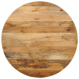 Table Top 80x3.8 cm Round Solid Wood Mango 370067