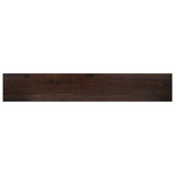 Window Sills 2 pcs Dark Brown 90 x 15 x 2 cm Solid Beech Wood 42048289