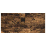 Bathroom Furniture Set 4 pcs Smoked Oak 3393048