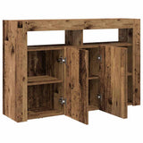 Sideboard Old Wood 116 x 30 x 75 cm Engineered Wood 3333883